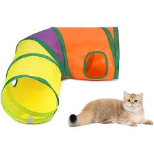 L ŞEKLİNDE KEDİ OYUN TÜNELİ