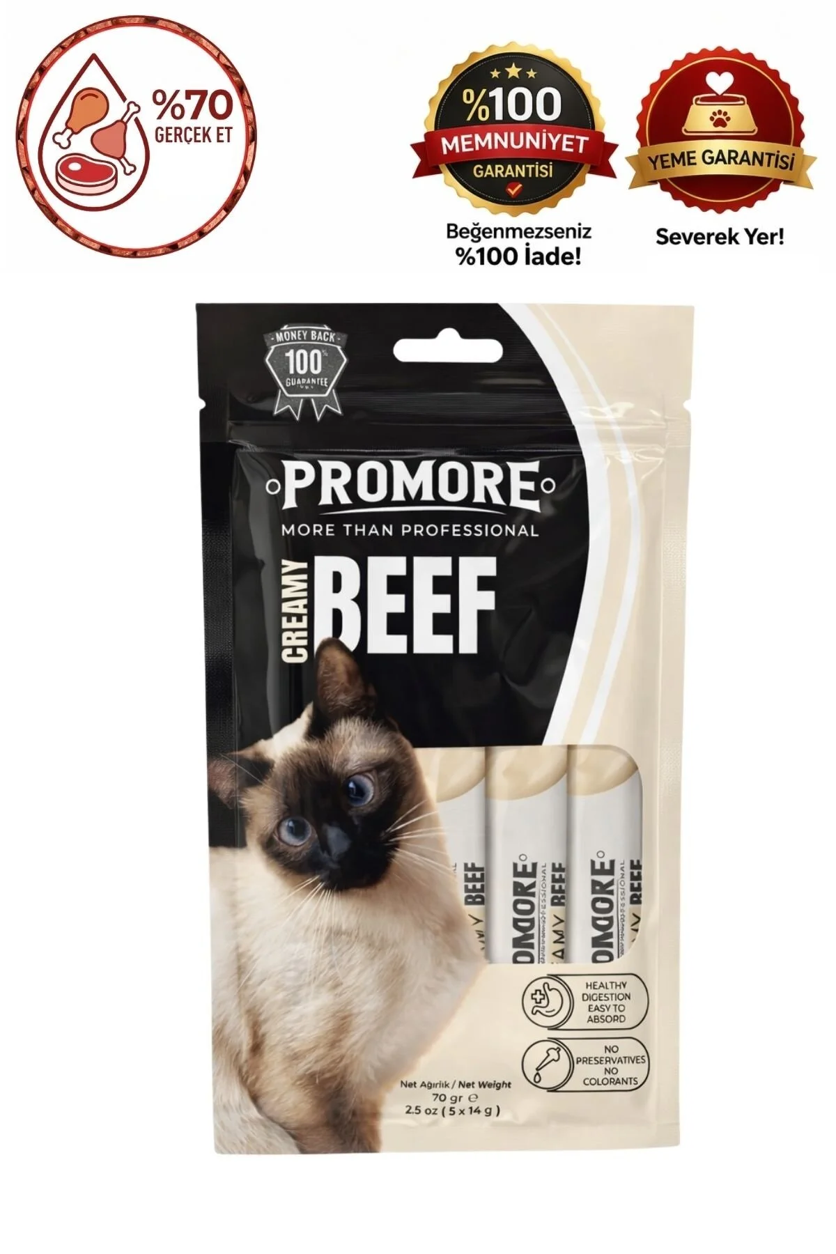 PROMORE KEDİ ÖDÜL KREMASI 5'Lİ