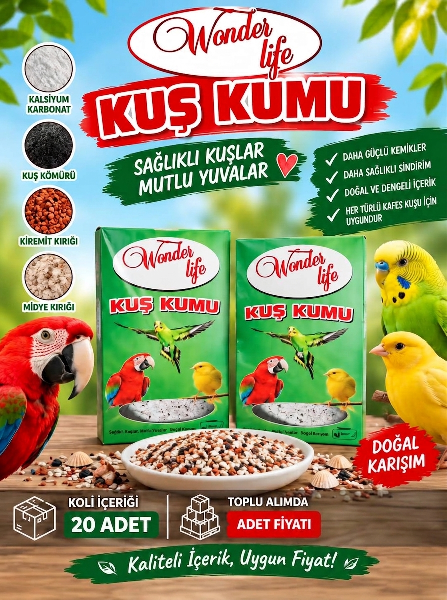 MS Kuş Kumu 250gr