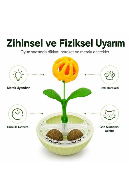 ÇINGIRAKLI CATNİPLİ OYUNCAK 