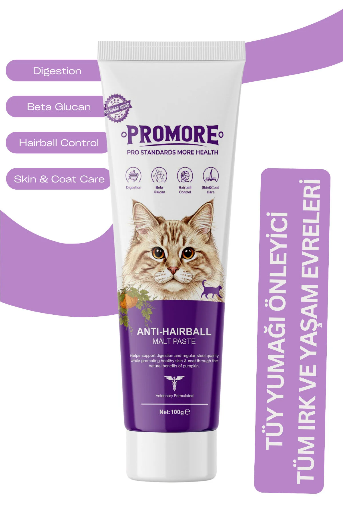 PROMORE KEDİ MALT ANTİ-HAİRBALL